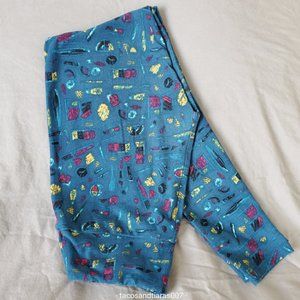 LulaRoe OS Leggings COSMETICS PRINT